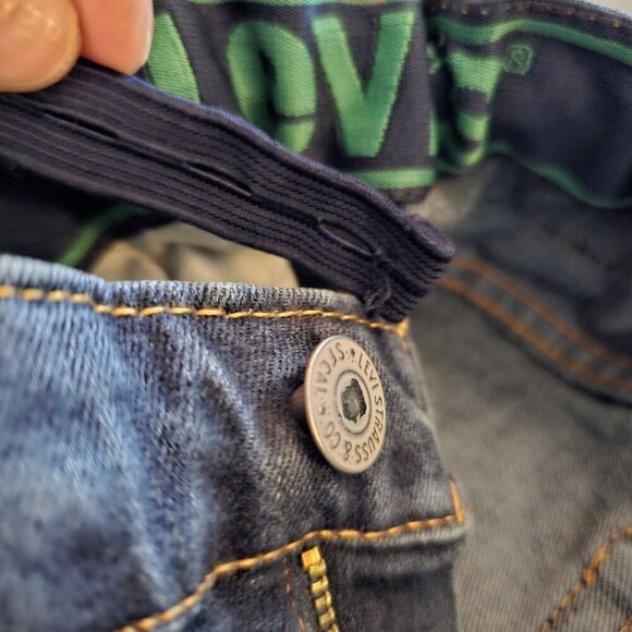 Levis 511 18R Slim Fit Boys Denim Jeans W29"xL31" Eco Performance 365 Tru Temp - Picture 9 of 10